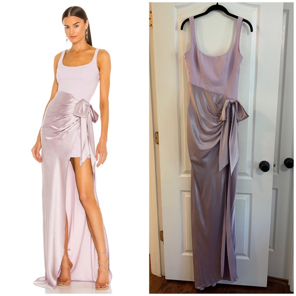 cinq a sept | Dresses | Cinq A Sept Marian Gown In Rose Quartz Sz 4 |  Poshmark